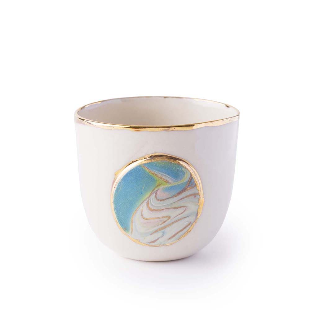 Gold Wave Espresso Fincan resmi